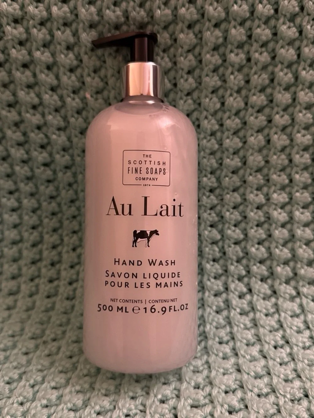 The Scottish Fine Soaps Au Lait Pink Hand Wash – Gentle Daily Cleanse